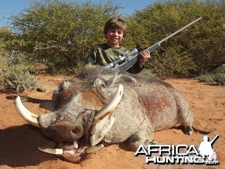 Warthog hunt with Wintershoek Johnny Vivier Safaris