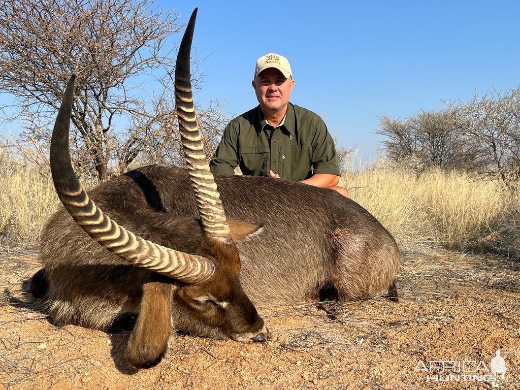 Waterbuck Hunt Ombujomenge Namibia