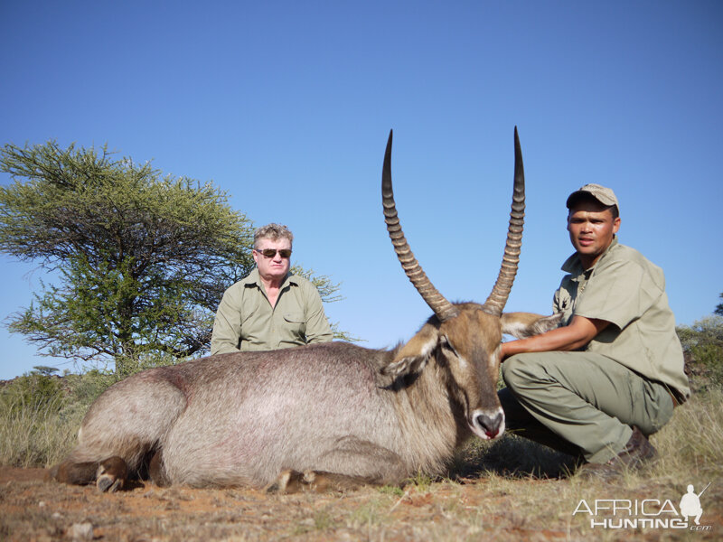 Waterbuck hunt with Wintershoek Johnny Vivier Safaris