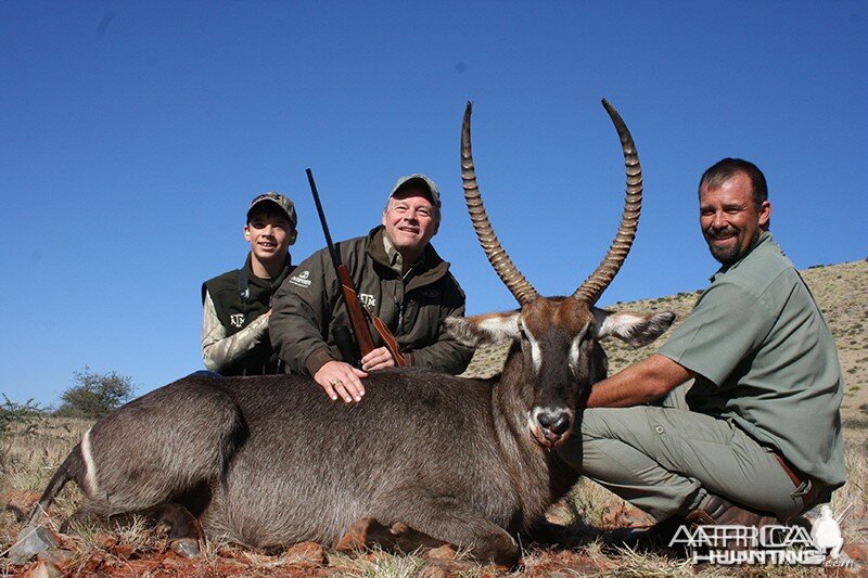 Waterbuck hunt with Wintershoek Johnny Vivier Safaris