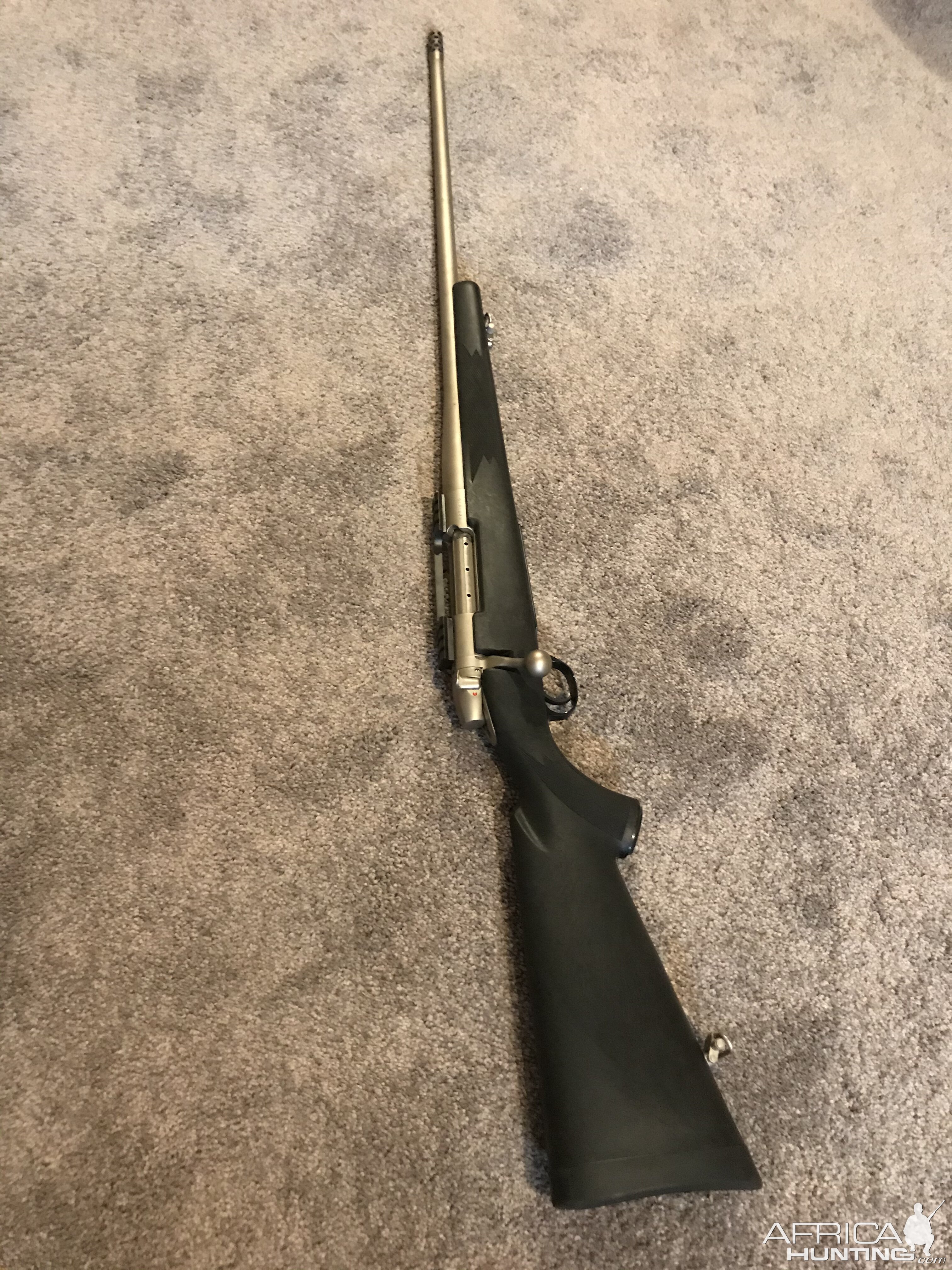 Weatherby Mark V 340 Weatherby Magnum in stainless Rifle ...