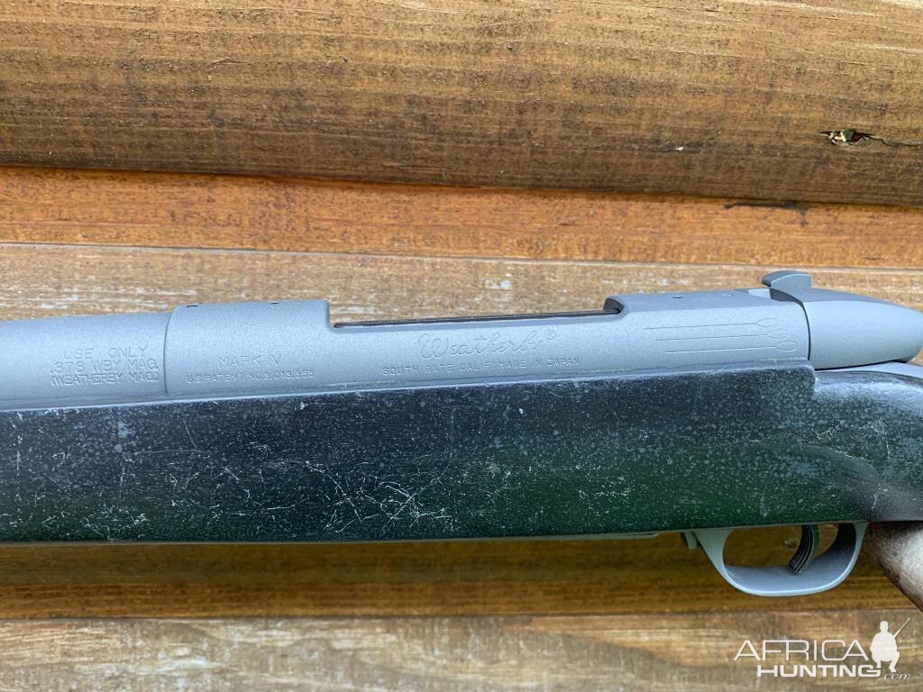 Weatherby Mark V .378 Synthetic & Cerakoted Rifle