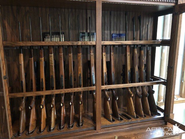 Weatherby Rifle Cabinet