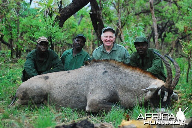 Western Roan shot at CAWA-safari in eastern CAR