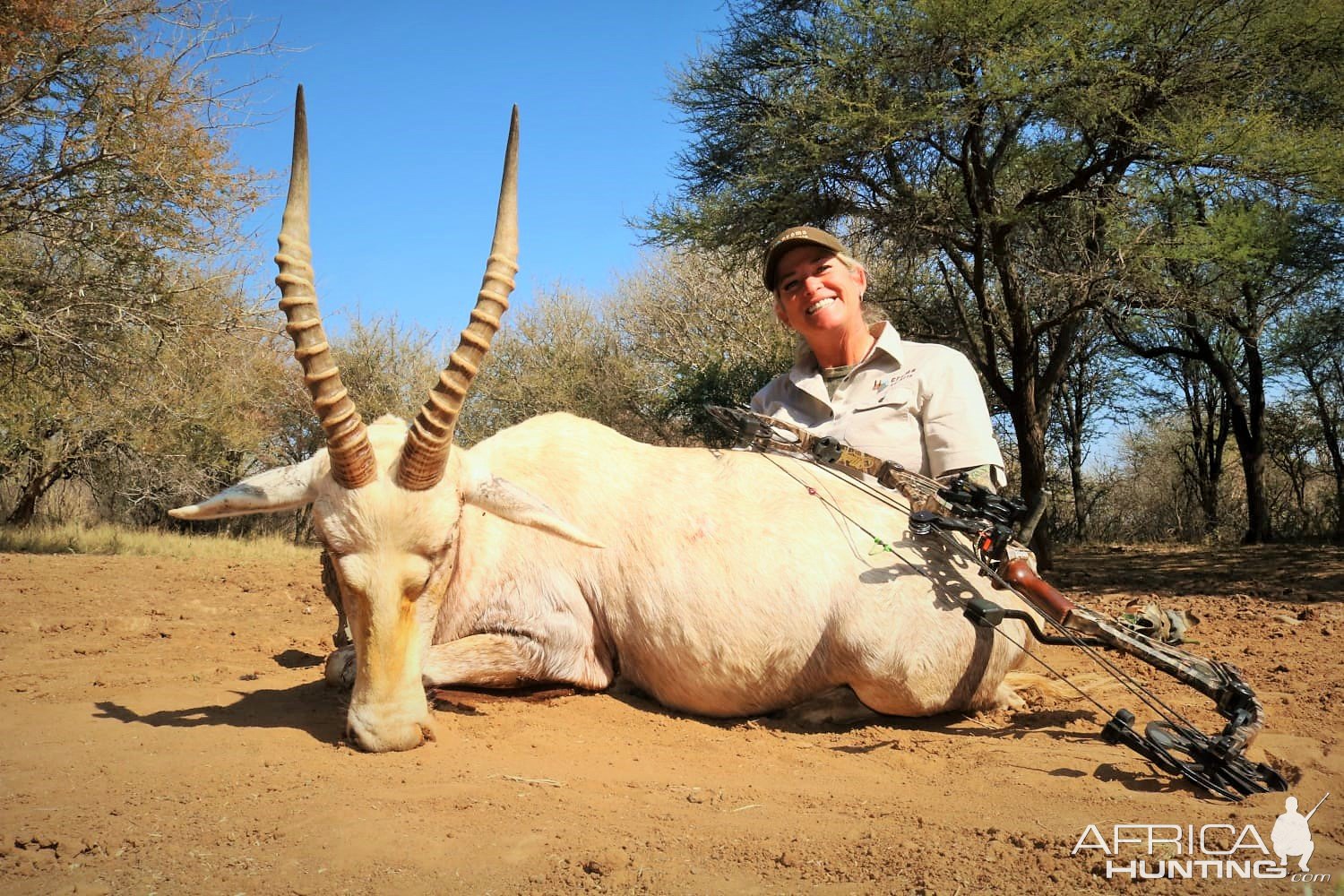 White Blesbok Bow Hunt South Africa