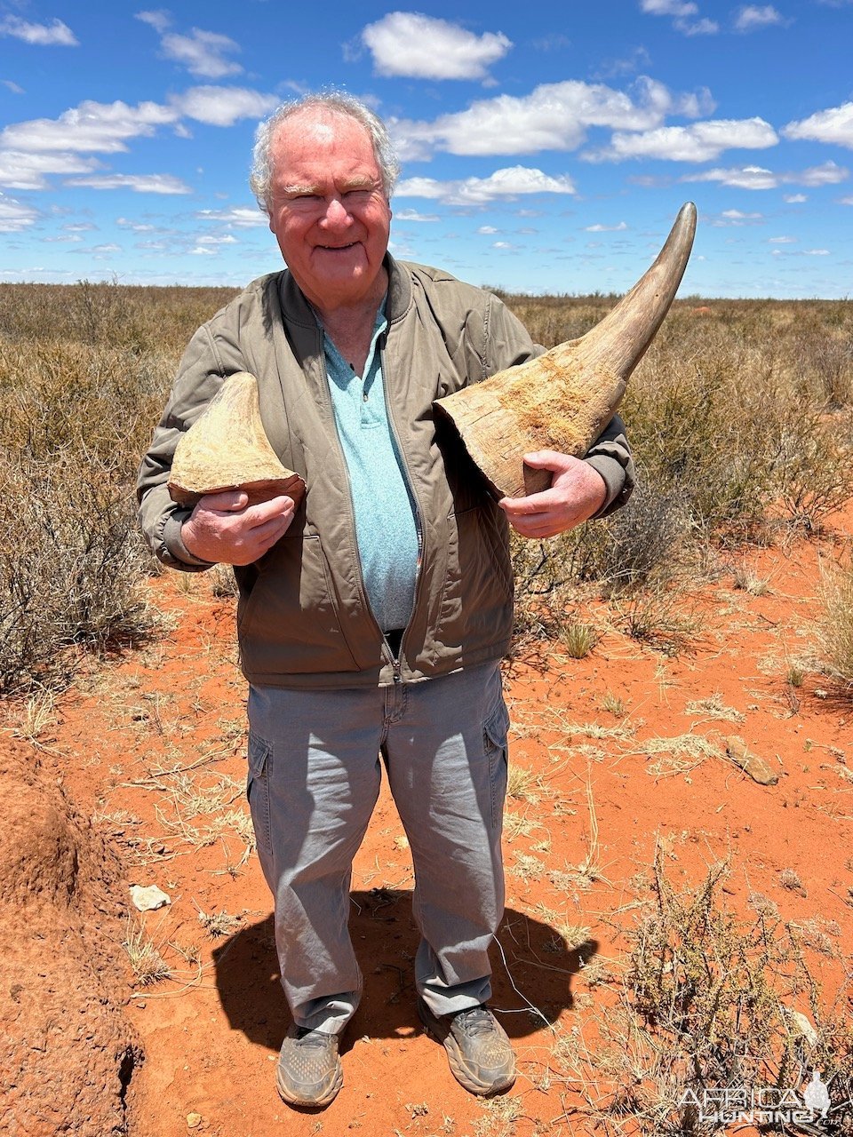 White Rhino Hunt Northern Cape South Africa