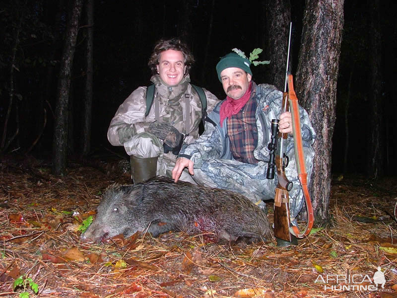 Wild Boar Hunting in France