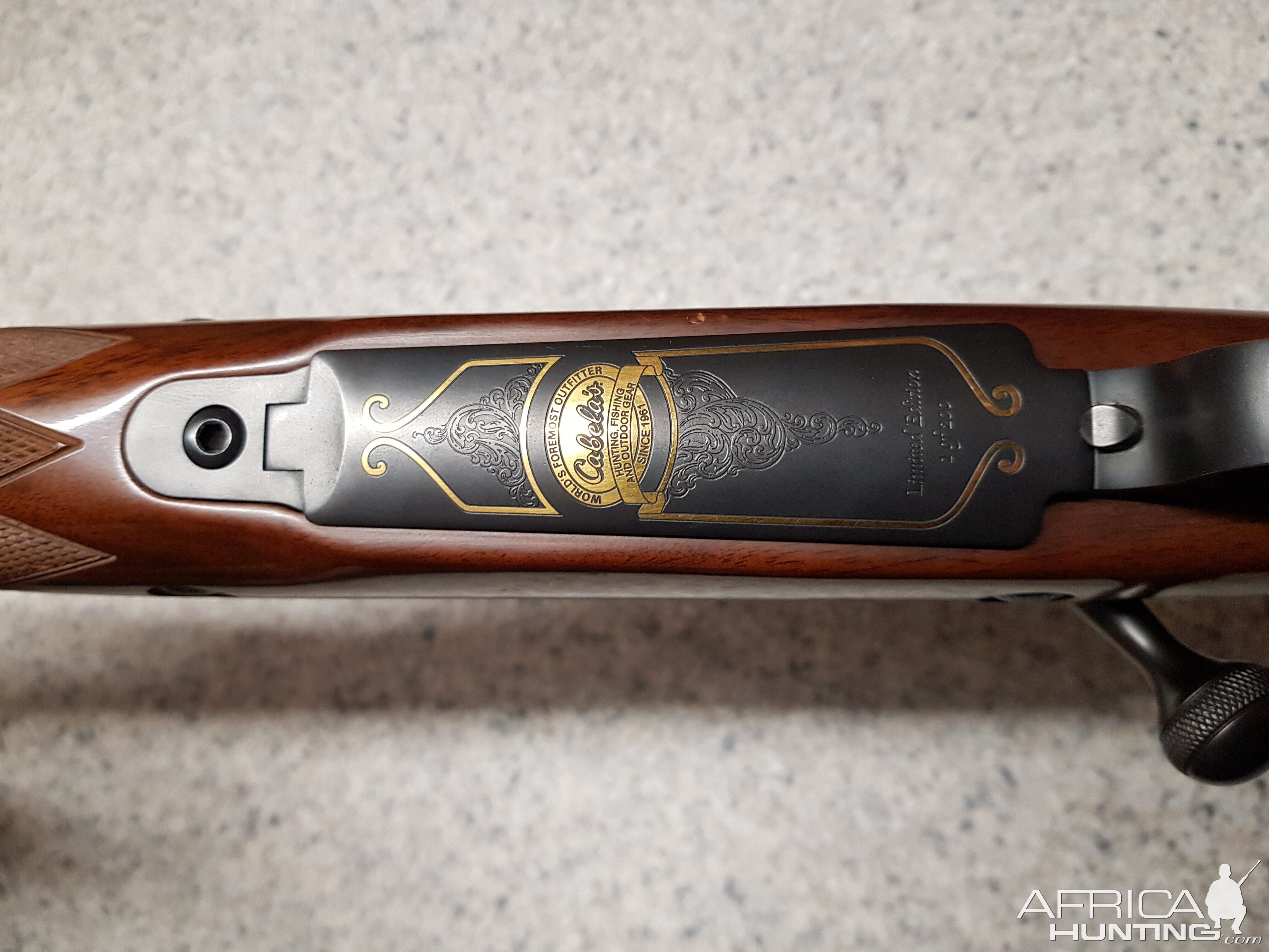 Winchester Model 70 Super Cabelas Limited Edition .375 H&H Rifle