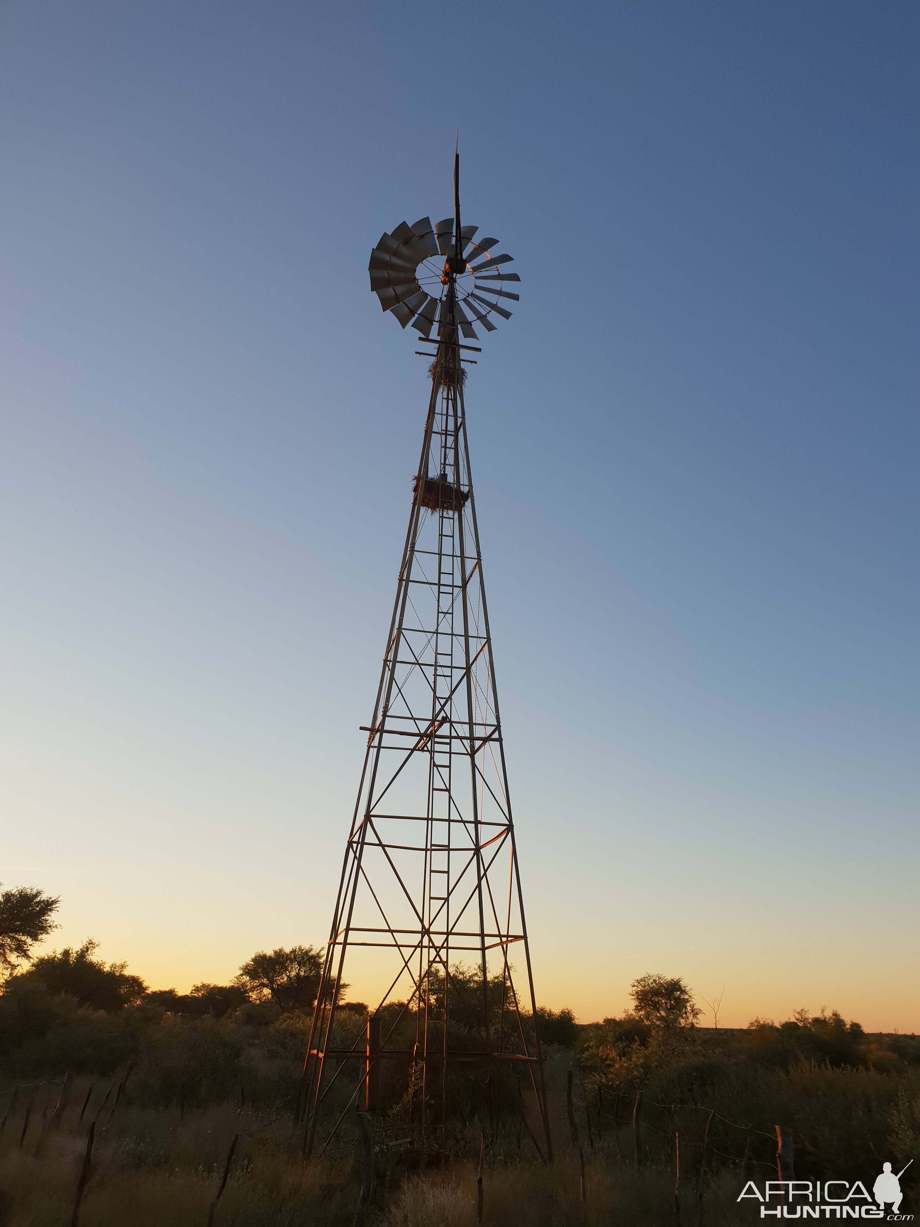 Windmill in Namibia