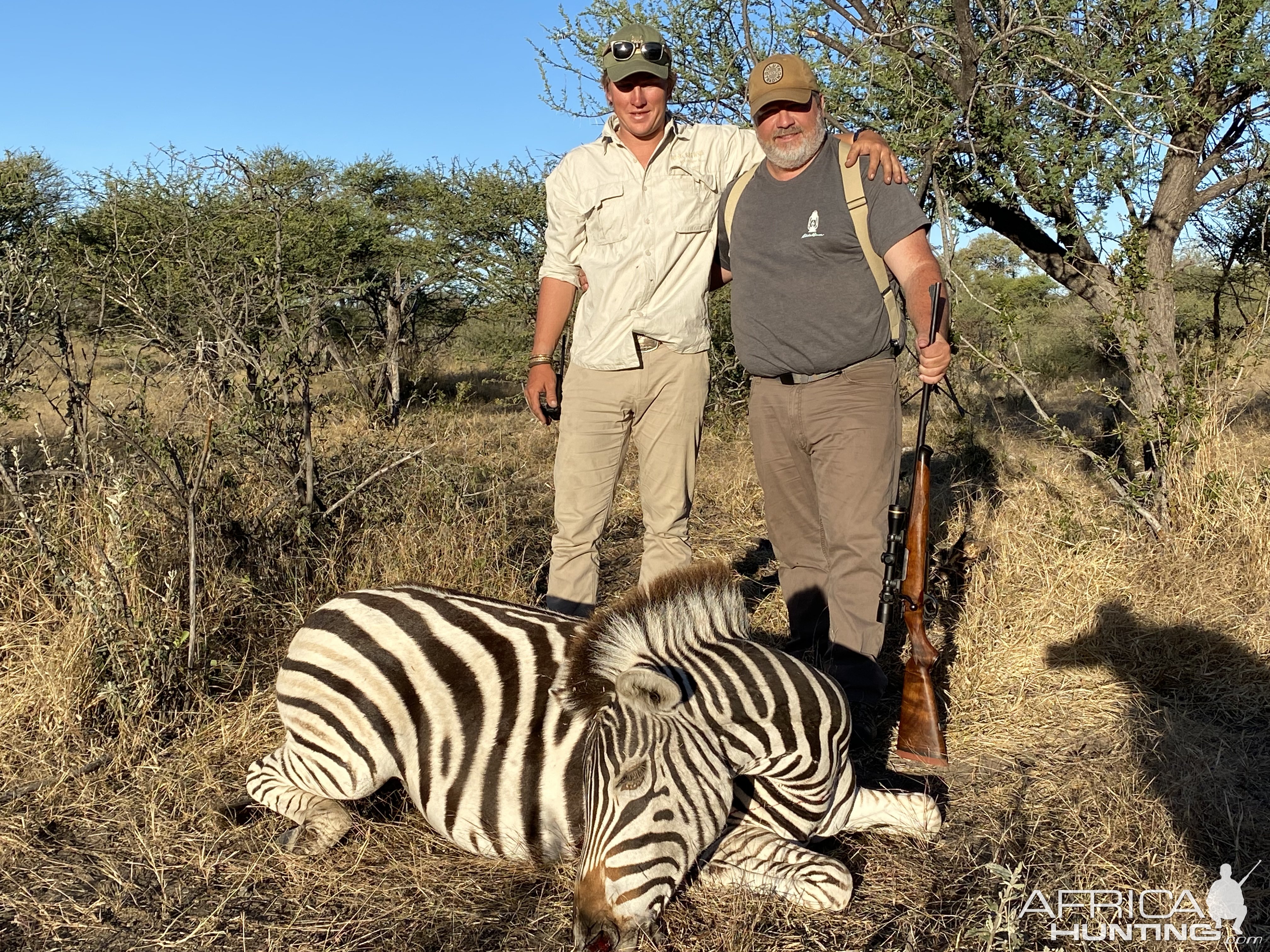 Zebra Hunting Botswana