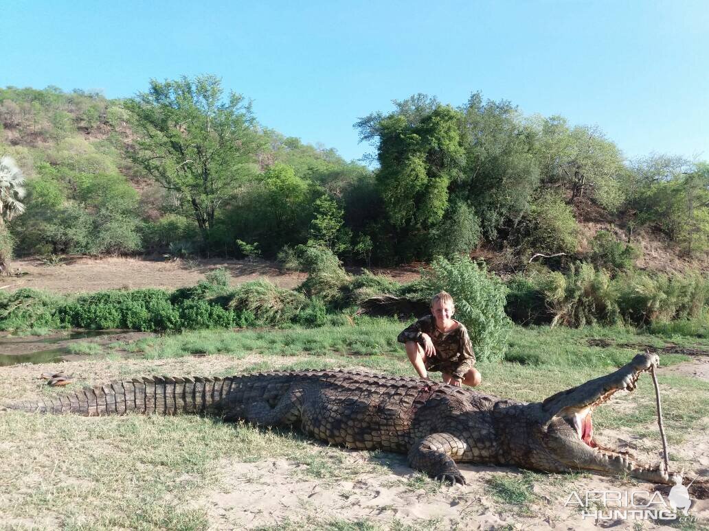 Zimbabwe Hunting Crocodile